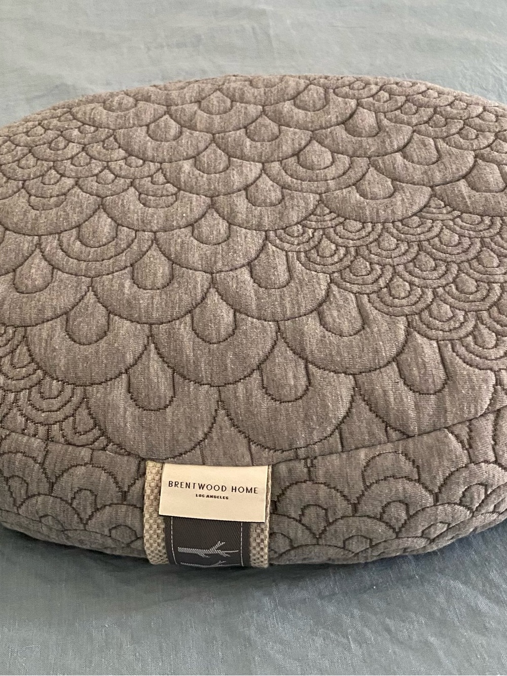 Crystal Cove Yoga Cushion from Brentwood Home - Picture 2 of 4